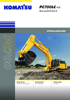 Raupenbagger Komatsu PC700LC-11E0