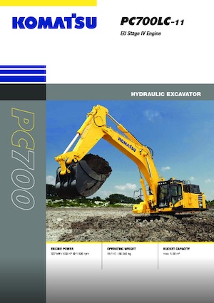 Raupenbagger Komatsu PC700LC-11E0