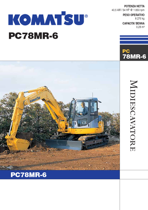 Raupenbagger Komatsu PC78MR-6