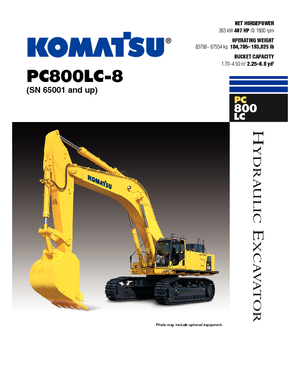 Raupenbagger Komatsu PC800-8 E0