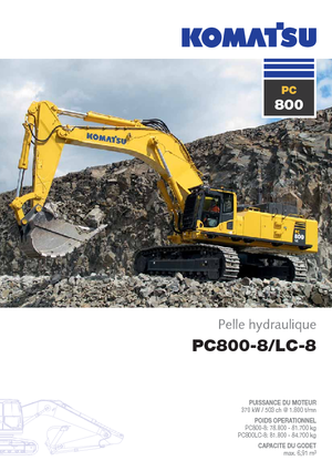Raupenbagger Komatsu PC800LC-8 E0