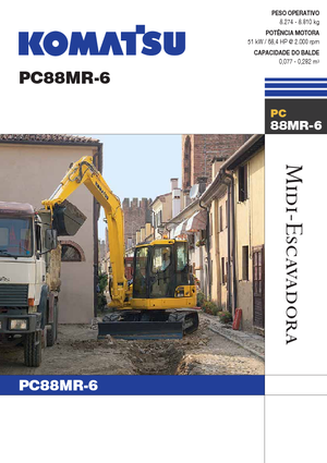 Raupenbagger Komatsu PC88MR-6