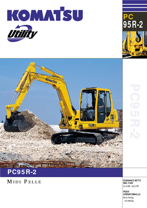 Raupenbagger Komatsu PC95R-2