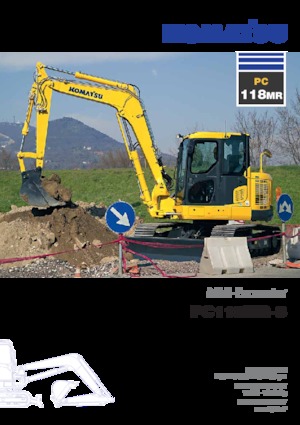 Raupenbagger Komatsu PC118MR-8