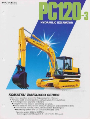 Raupenbagger Komatsu PC120-3