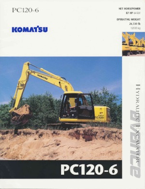 Raupenbagger Komatsu PC120-6