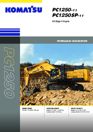 Raupenbagger Komatsu PC1250-11E0