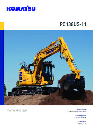 Raupenbagger Komatsu PC138US-11E0