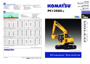 Raupenbagger Komatsu PC138US-8