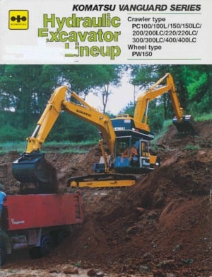 Raupenbagger Komatsu PC100
