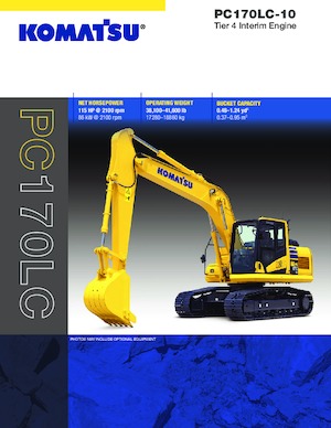 Raupenbagger Komatsu PC170LC-10