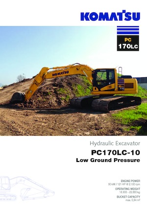 Raupenbagger Komatsu PC170LC-10 LGP