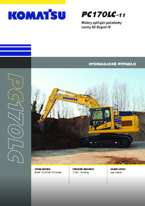 Raupenbagger Komatsu PC170LC-11