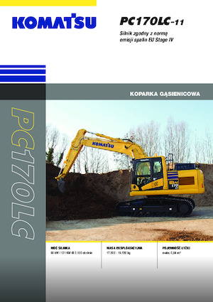 Raupenbagger Komatsu PC170LC-11