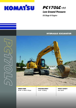 Raupenbagger Komatsu PC170LC-11 LGP