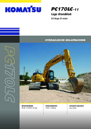 Raupenbagger Komatsu PC170LC-11 LGP