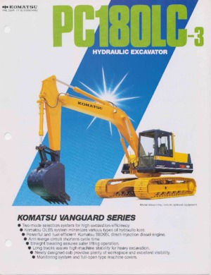 Raupenbagger Komatsu PC180LC-3