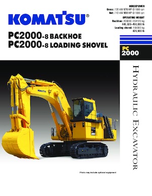 Raupenbagger Komatsu PC2000-8