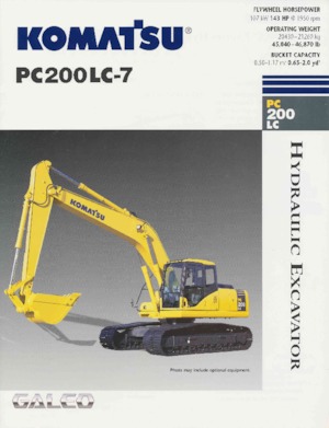 Raupenbagger Komatsu PC200LC-7