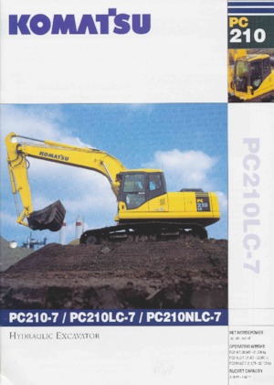 Raupenbagger Komatsu PC210NLC-7