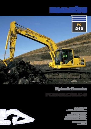 Raupenbagger Komatsu PC210LC-8