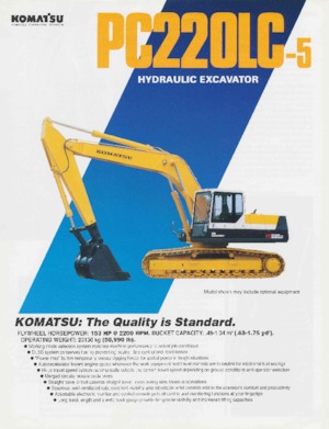 Raupenbagger Komatsu PC220-5
