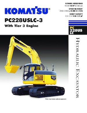Raupenbagger Komatsu PC228US-LC-3