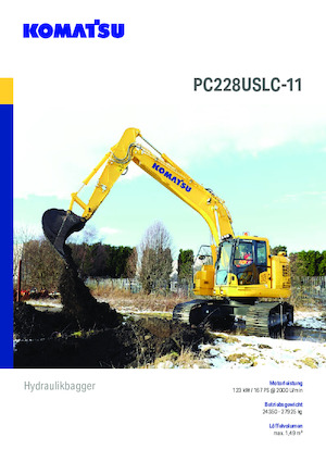 Raupenbagger Komatsu PC228USLC-11E0