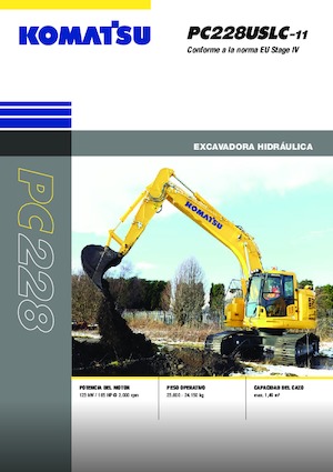 Raupenbagger Komatsu PC228USLC-11E0