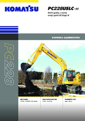 Raupenbagger Komatsu PC228USLC-11E0