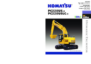 Raupenbagger Komatsu PC228USLC-8