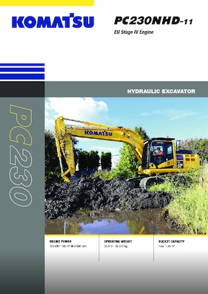 Raupenbagger Komatsu PC230NHD-11E0