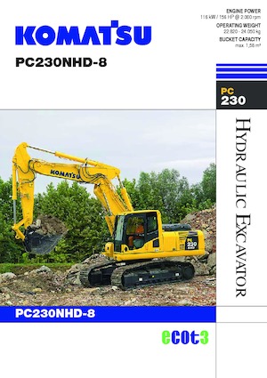 Raupenbagger Komatsu PC230NHD-8