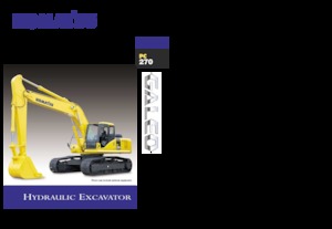 Raupenbagger Komatsu PC270-7