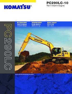 Raupenbagger Komatsu PC290LC-10