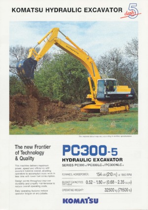 Raupenbagger Komatsu PC300-5