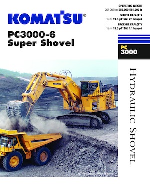 Raupenbagger Komatsu PC3000-6