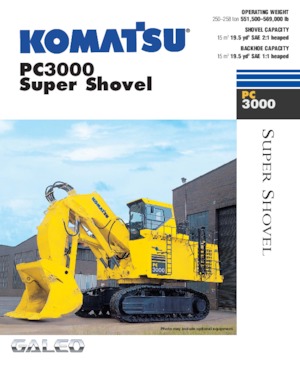 Raupenbagger Komatsu PC3000