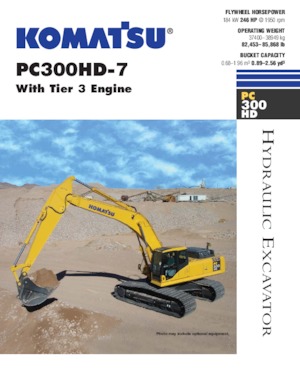 Raupenbagger Komatsu PC300HD-7