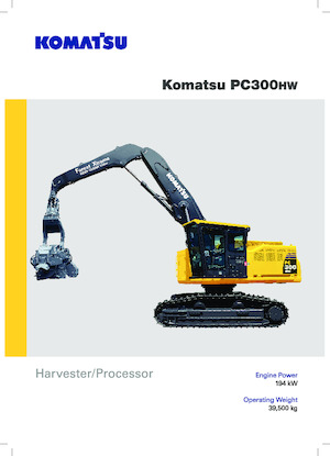 Raupenbagger Komatsu PC300HW