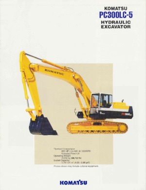 Raupenbagger Komatsu PC300LC-5