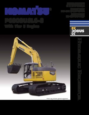 Raupenbagger Komatsu PC308US-LC-3
