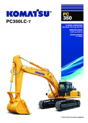 Raupenbagger Komatsu PC350LC-7