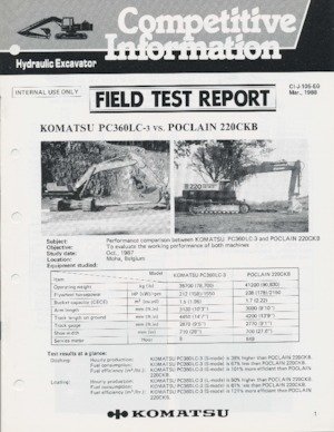 Raupenbagger Komatsu PC360LC-3