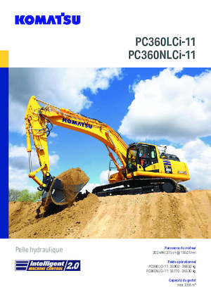 Raupenbagger Komatsu PC360LCi-11 