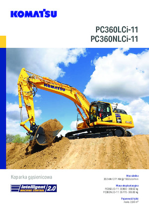 Raupenbagger Komatsu PC360LCi-11 