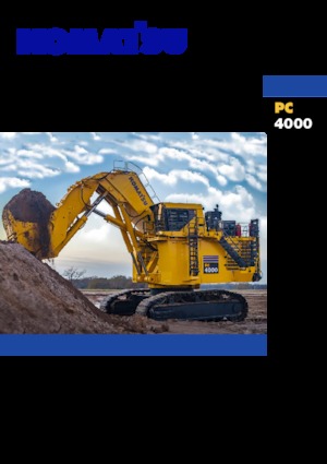 Raupenbagger Komatsu PC4000-11