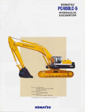 Raupenbagger Komatsu PC400LC-5