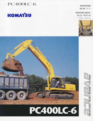 Raupenbagger Komatsu PC400LC-6