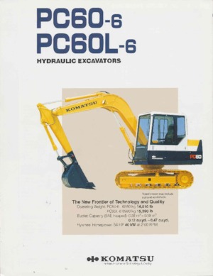 Raupenbagger Komatsu PC60L-6
